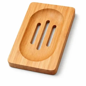 biodegradable bamboo fiber soap dish